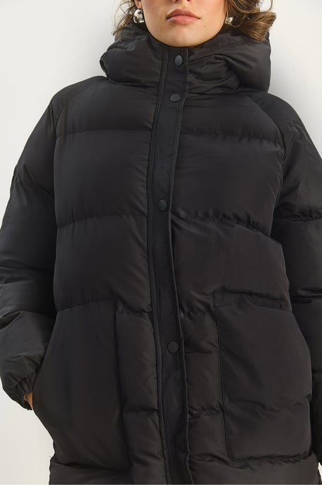 Hooded Puffer Down Coat - Image 5