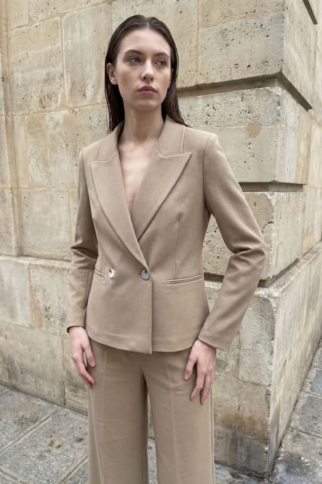 Klassieke Geknoopte Blazer - Image 1