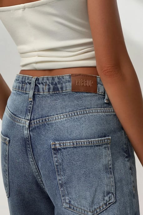 Brede Pijpen Baggy Fit Denim Jeans - Image 3