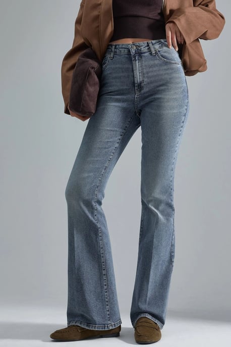 Hoge Taille Flared Jeans - Image 1