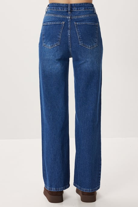 Hög midja vida jeans - Image 6