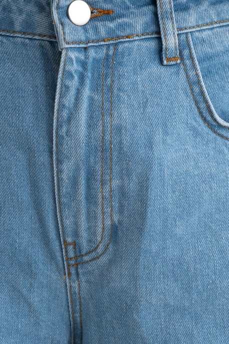 High Waist Straight Leg Jeans - Image 5