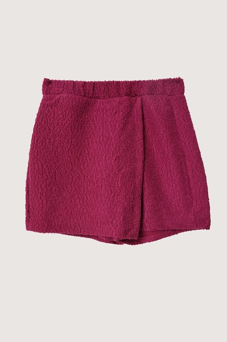 Hoge Taille Mini Gepaneerde Rok - Image 4
