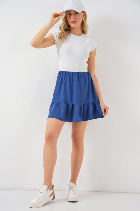 Textured Minirok met Voering - Image 2