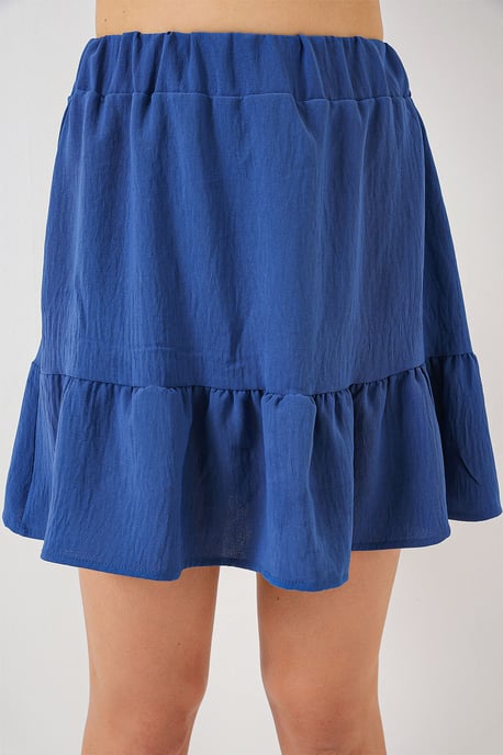 Textured Minirok met Voering - Image 5