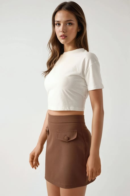 Pika Collectie Mini Rok met Nepzakken - Image 2