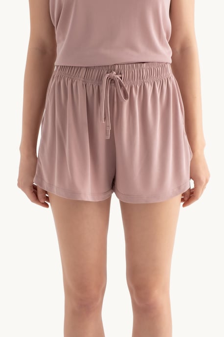 Mid Rise Drawstring Basic Shorts - Image 2