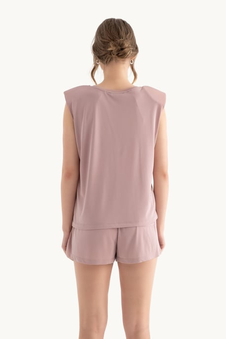 Mid Rise Drawstring Basic Shorts - Image 5