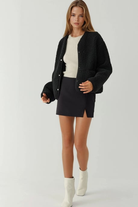 Mini Shorts med Slits - Image 6
