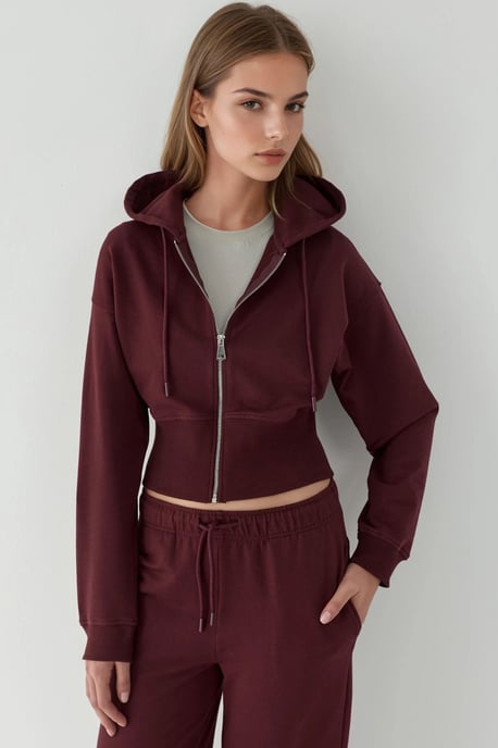 Hoodie met Rits - Image 6