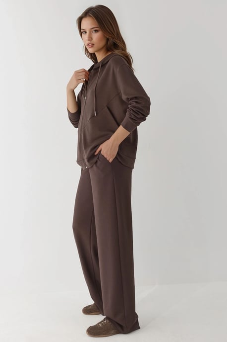 Zachte Touch Volledige Ritssluiting Hoodie Sweatshirt - Image 3