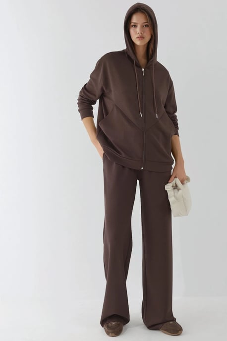 Zachte Touch Volledige Ritssluiting Hoodie Sweatshirt - Image 5