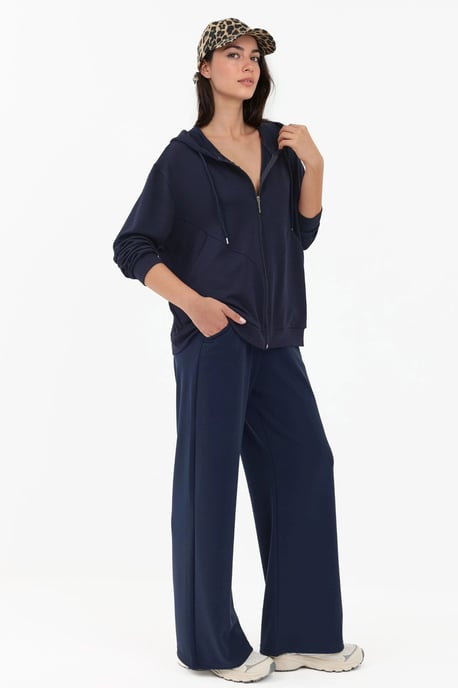Soft Touch Full Zip Hoodie Sweatshirt - Image 3