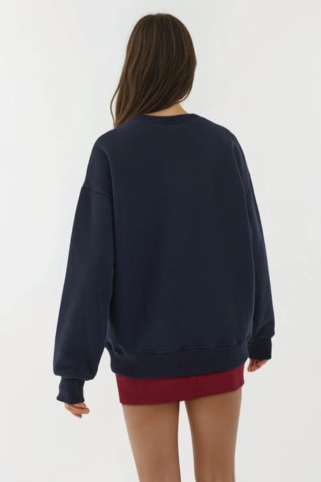 Bedrukt Ronde Hals Sweatshirt - Image 5