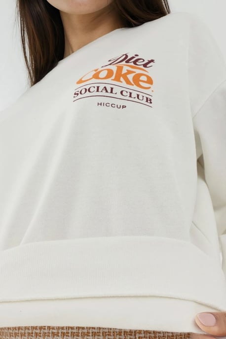 Bedrukt Ronde Hals Sweatshirt - Image 3