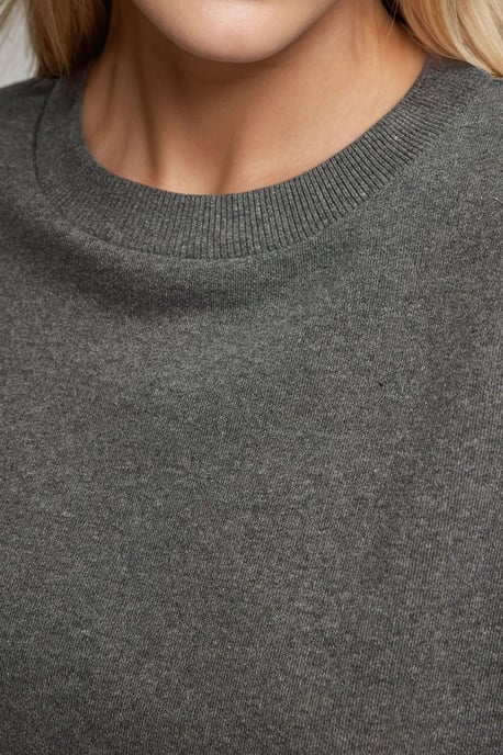 Oversized Crewneck Basis Sweatshirt - Image 3