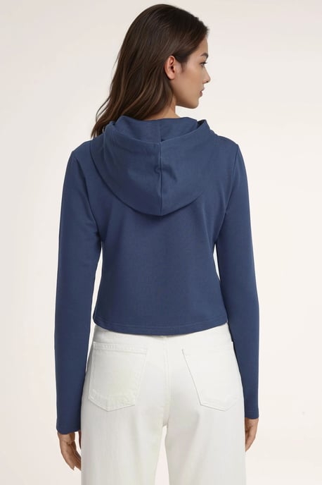Huvan Zipperad Sweatshirt - Image 3