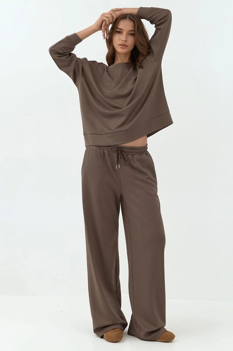 Modal Touch Basic Sweatshirt - Image 4