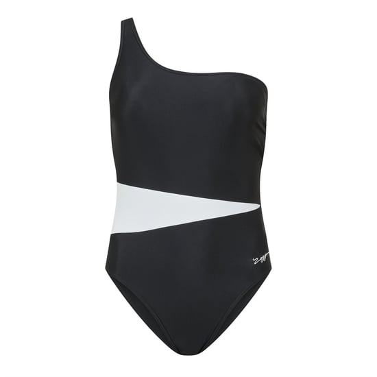 Women's Zoggs One Shoulder in Black - Image 1
