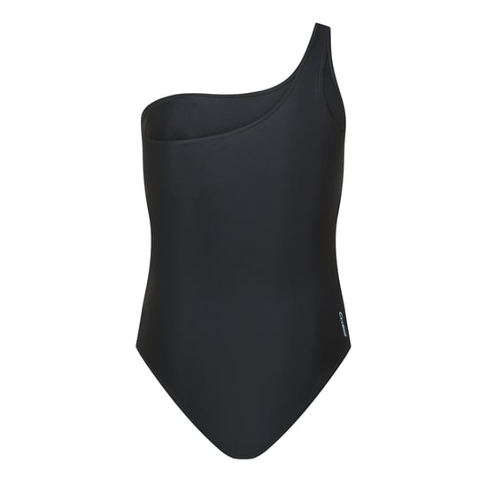 Women's Zoggs One Shoulder in Black - Image 2
