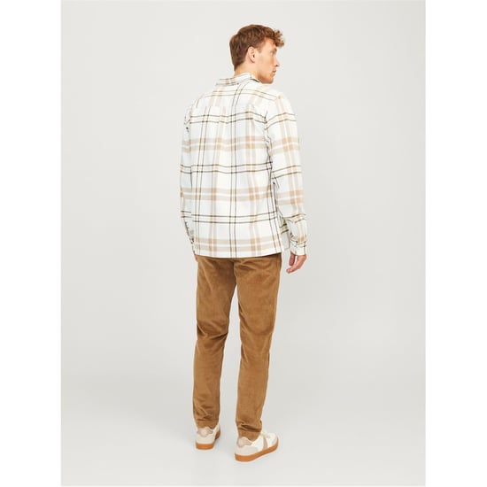 Men's Jack and Jones Raymond Shirt in Cloud Dancer - Image 3
