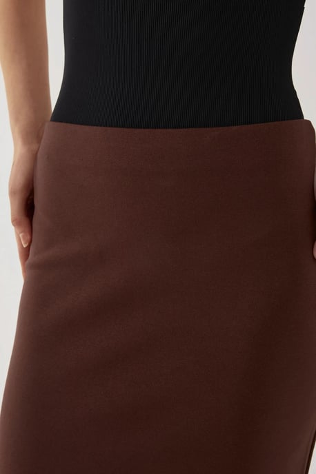 High Waist Bodycon Midi Skirt - Image 5