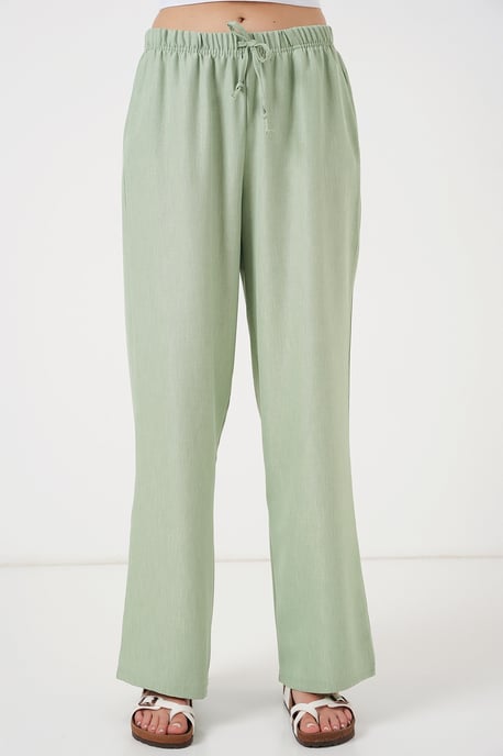 Breda Leggings med Snörning - Image 4