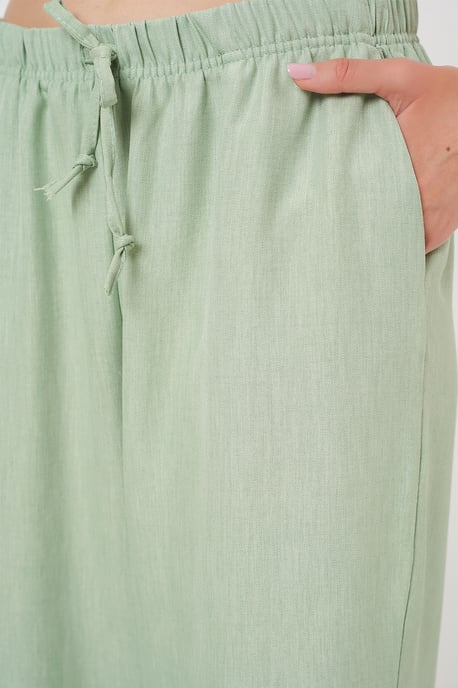Breda Leggings med Snörning - Image 5