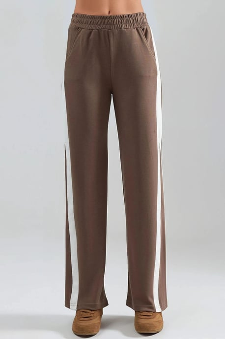 Modal Touch Contrast Detail Pants - Image 5