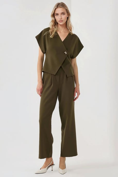 Getailleerd V-hals Gilet - Image 3