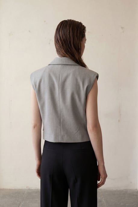 Geknipte Geknoopte Vest - Image 5