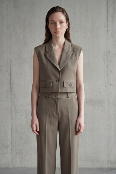 Geknipte Geknoopte Vest - Image 1