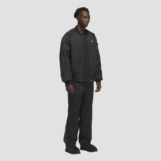 Men's adidas Originals CLOT LNY Allover Print Tracksuit Bottoms in Black - Image 5