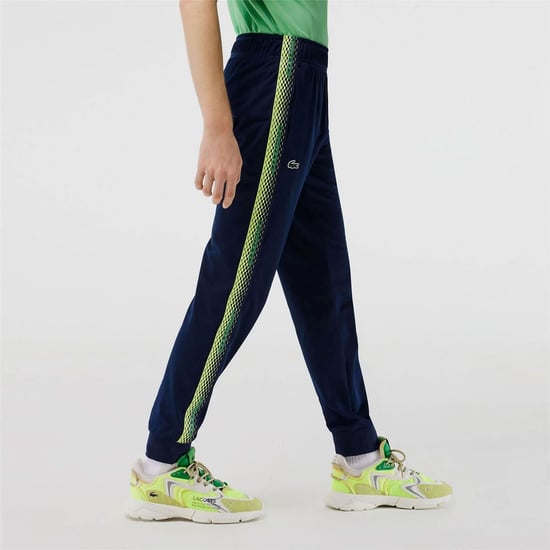 Men's Lacoste Tennis Joggers Tracksuit Bottoms in .Blue - Image 2