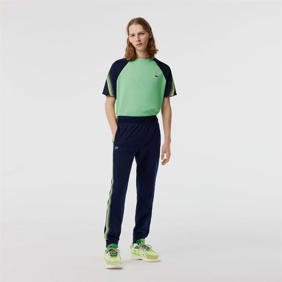 Men's Lacoste Tennis Joggers Tracksuit Bottoms in .Blue - Image 4