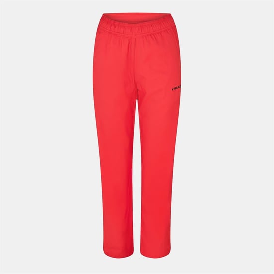 Women's Head Club Solid Patterned Track Pants in Red - Image 1