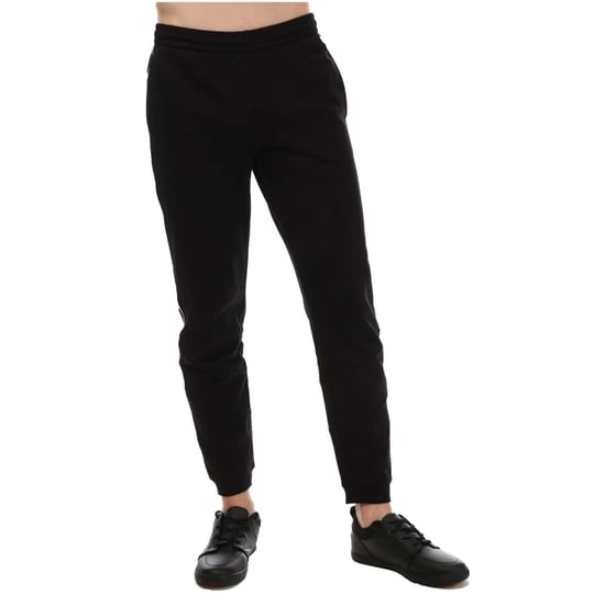 Men's Lacoste Crocodile Logo Regular Fit Joggers in Black - Image 1