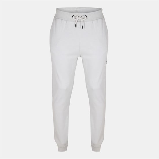 Men's Born Rich Kebano Solid Patterned Slim Joggers in Mystic Blue - Image 1