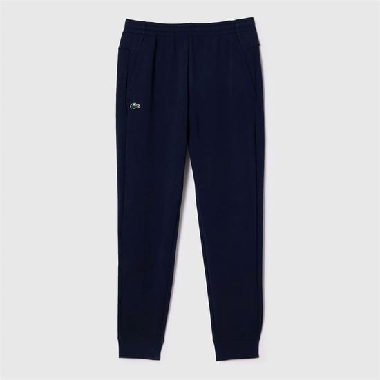 Men's Lacoste Monogram Track Bottoms in Blue - Image 1