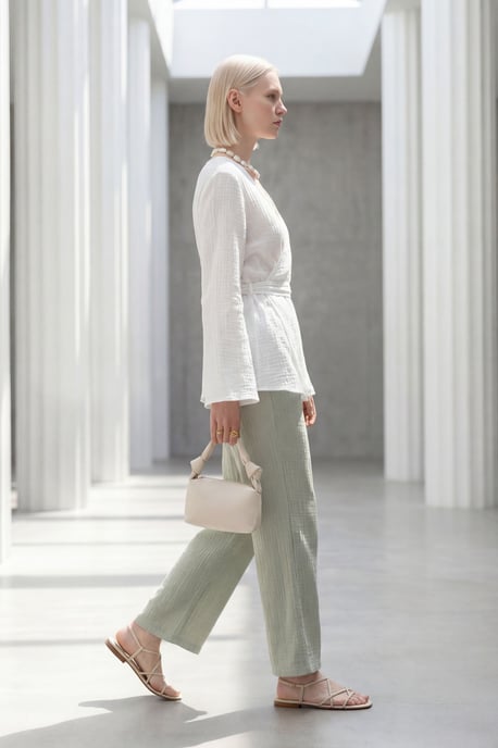 Elastische Taille Rechte Broek - Image 4