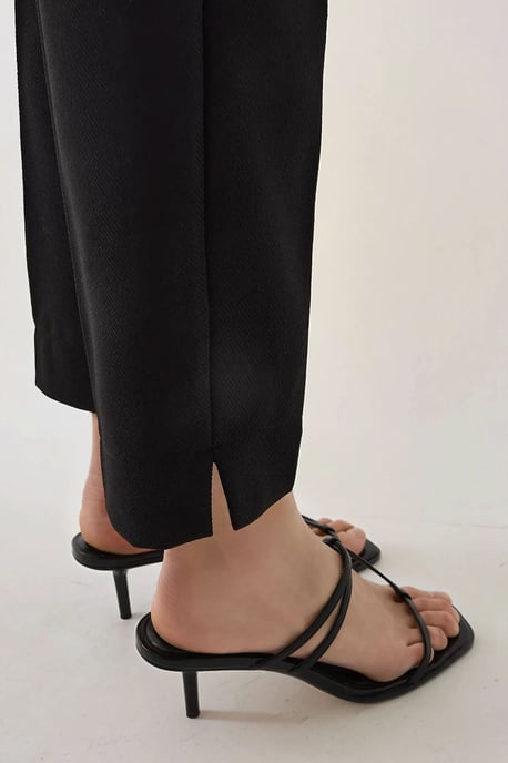 High Waist Straight Leg Pants - Image 4