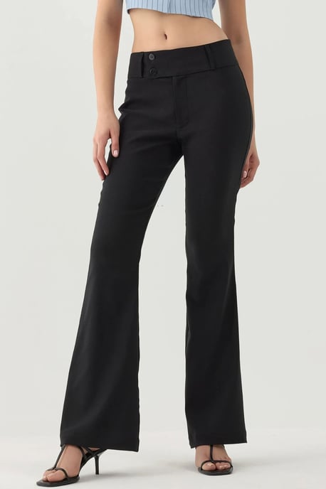 Low Waist Flare Pants - Image 1