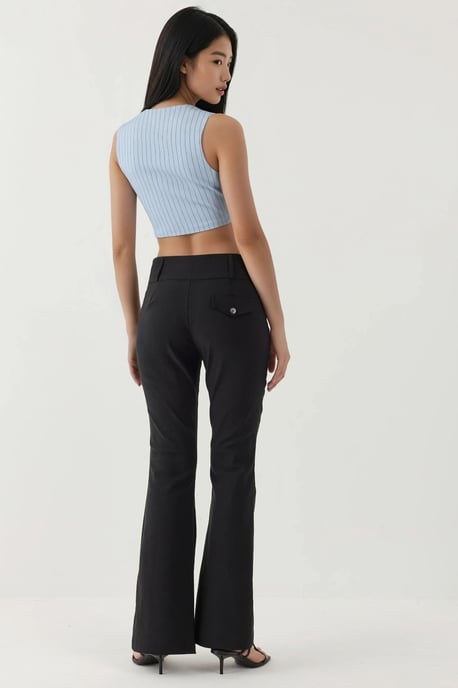 Low Waist Flare Pants - Image 3