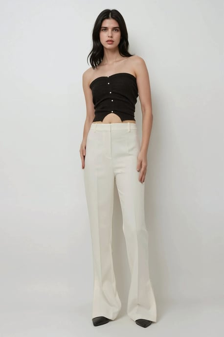 Premium High Waist Flare Pant - Image 1
