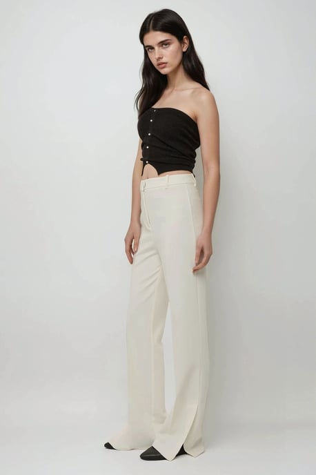 Premium High Waist Flare Pant - Image 2