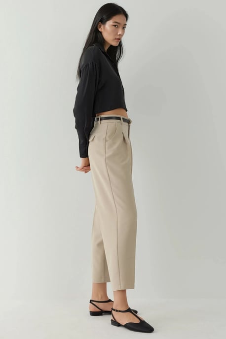High Waist Darted Pants - Image 5