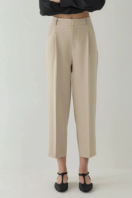 High Waist Darted Pants - Image 6