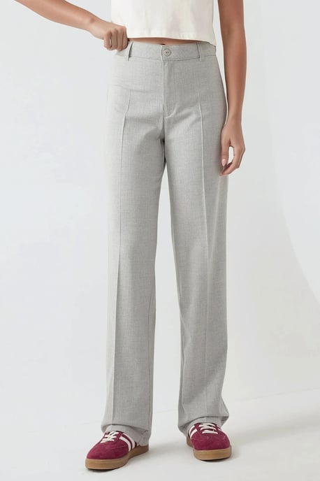 Hoge Taille Rechte Pijpen Broek - Image 1