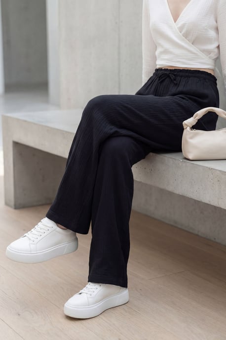 Elastische Taille Rechte Broek - Image 5