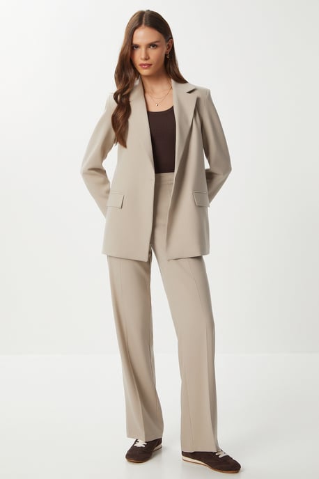 High Waist Straight Leg Pants - Image 3